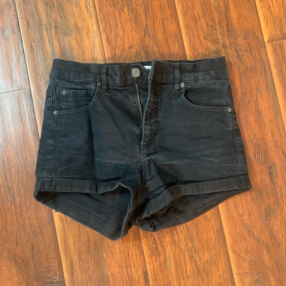 🌲2/$30🌲 High rise denim shorts GARAGE - Picture 3 of 7